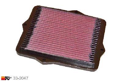 33-2047 K&N Luchtfilter, Honda Civic 1.4 D14A2 motor, 75/1990/98PK, 1995-4/2001