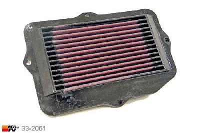 33-2061 K&N Luchtfilter, Honda Civic 1.6 VTec D16 motor, 1991-1992