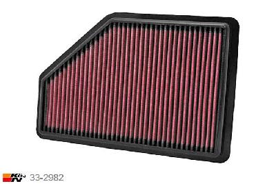 33-2982 K&N Luchtfilter, Honda CR-V 2.2 Diesel, 140PK, 2004-2010
