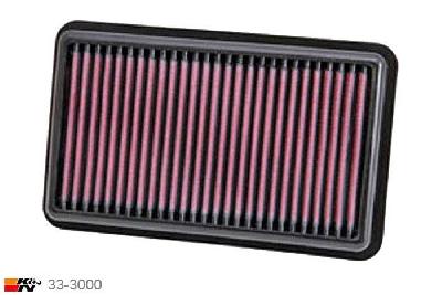 33-3000 K&N Luchtfilter, Hyundai I10 1.0, 2012-2014