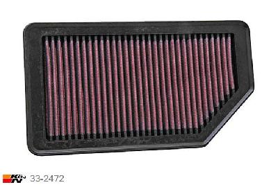 33-2472 K&N Luchtfilter, Kia Rio 1.4, 8/2011-2015