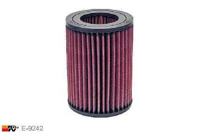 E-9242 K&N Luchtfilter Buitendiameter 110 mm , Binnendiameter 62 mm , Hoogte 151 mm, Mercedes A140 1.4 W168, 82PK, 1997-2004