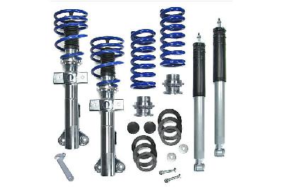 GF150264, Triple-S Schroefset, Mercedes SLK 200 Kompressor/ 280/ 300/ 350 R171 03/2004 - 02/2011, 910KG max vooraslast, Niet voor modellen met niveauregeling