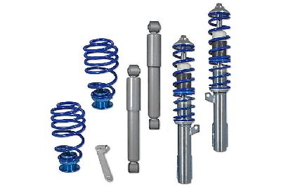 GF150288, Triple-S Schroefset, Opel Astra G Coupe 1.6 16V/ 1.8 16V/ 2.0T/ 2.2 16V/ 2.0DTi 16V/ 2.2DTi 16V T98C 03/2000-05/2005, 1040KG max vooraslast, Niet geschikt voor Stationwagen, Bij deze set zijn verkorte koppelstangen noodzakelijk, deze zijn los verkrijgbaar.