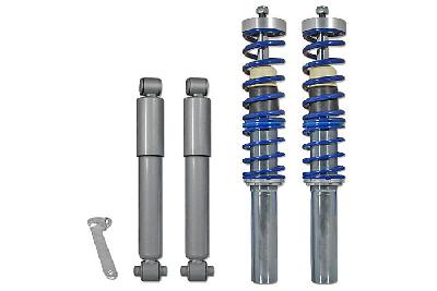GF150126, Triple-S Schroefset, Peugeot 206 1.1/ 1.4/ 1.6/ 1.6 16V/ 1.4HDi/ 1.9D 08/1998-3/2012, 890KG max vooraslast, De set bevat alleen vooras-veren