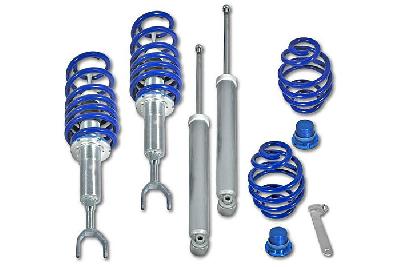 GF150111, Triple-S Schroefset, Skoda Superb 1.8 T / 2.0 / 2.8 V6 / 1.9TDi / 2.5 V6 TDi 3U4 12/2001-03/2008, 1250KG max vooraslast, Niet voor modellen met niveauregeling, Niet geschikt voor Stationwagen