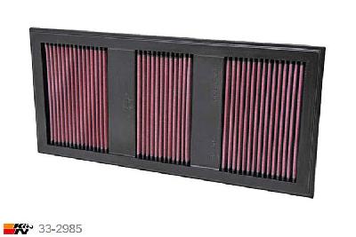 33-2985 K&N Luchtfilter, Mercedes E300 3.5, 2011-2014