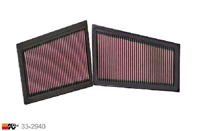 33-2940 K&N Luchtfilter, Mercedes GLK320 3.0, 2008-2009