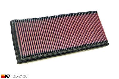 33-2130 K&N Luchtfilter Lengte 357 mm, Breedte 152 mm, Mercedes S280 2.8 W140, 193/197PK, 1993-9/1998