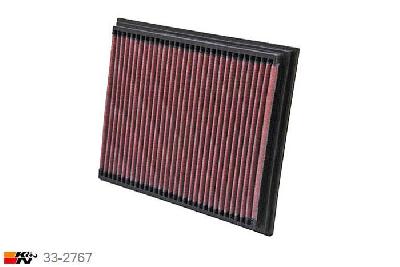 33-2767 K&N Luchtfilter Lengte 235 mm, Breedte 197 mm, Mercedes SLK200 2.0 16V R170 R170 16V, 136/163PK, 1996-2006