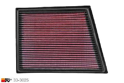 33-3025 K&N Luchtfilter, Mini Cooper S 2.0, 2014-2016