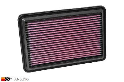 33-5016 K&N Luchtfilter, Nissan Qashqai 1.2, 2014-2015