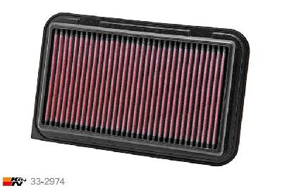 33-2974 K&N Luchtfilter, Opel Agila 1.2, 9/2010-2015