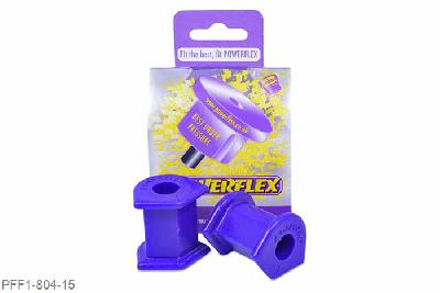 PFF1-804-15, Alfa Romeo GTV and Spider 2.0 and V6, 916 (1995-2005), Front Anti Roll Bar Bush (03-05) 15mm This part fits Alfa Romeo GTV models 2003 - 2005 with Anti roll bar diameter size 15mm. 15mm, 2 stuk(s) benodigd  per auto, 2 stuk(s) in verpakking, prijs per set van 2 stuk(s)