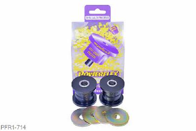 PFR1-714, Alfa Romeo GTV and Spider 2.0 and V6, 916 (1995-2005), Rear Lower Spring Mount Outer These bushes include 2 Top Hat bushes, sleeve and two washers.  The washers should be fitted to the outside of the top hats to support the bush in place., 2 stuk(s) benodigd  per auto, 2 stuk(s) in verpakking, prijs per set van 2 stuk(s)