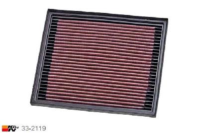 33-2119 K&N Luchtfilter Lengte 238 mm, Breedte 203 mm, Peugeot 3008 1.6 Diesel, 2014-2016