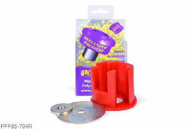 PFF85-704R, Audi A3 MK2 8P (2003-), Lower Engine Mount Insert (Large) Diesel Suitable for diesel models, using a softer material which helps reduce movement from the bush but transmits less noise and vibration over fitting the standard PFF85-704 insert. - OE Numbers 1K0199867 or 1K0199868, 1 stuk(s) benodigd  per auto, 1 stuk(s) in verpakking, prijs per set van 1 stuk(s)
