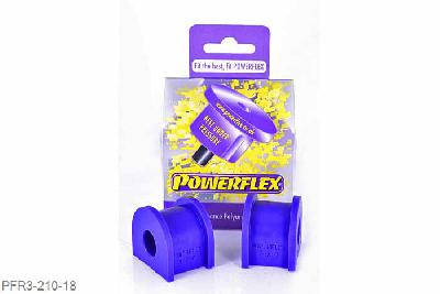 PFR3-210-18, Audi A4 inc. Avant Quattro (4WD), Rear Anti Roll Bar Bush 18mm  18mm, 2 stuk(s) benodigd  per auto, 2 stuk(s) in verpakking, prijs per set van 2 stuk(s)