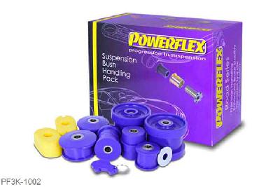 PF3K-1002, Audi TT Mk1 Typ 8N 4WD (1999-2006), Powerflex Handling Pack (Petrol Only) Suitable for Petrol vehicle with Cast Wishbones only. Included within this handling pack are the following parts:PFF3-501PFF3-610PFF85-420PFF85-505PFR3-508, 1 stuk(s) benodigd  per auto, 1 stuk(s) in verpakking, prijs per set van 1 stuk(s)
