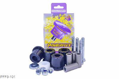 PFF3-101, Audi S/RS 80, 90 Quattro inc Avant (1983-1992) S2 Coupe B3 (1991-1996), Rear Wishbone Bush For Steel Rear Wishbones.   This bush is suitable for Road and Black Series applications. It is the same part as the Road Series but with Black series packaging, 4 stuk(s) benodigd  per auto, 4 stuk(s) in verpakking, prijs per set van 4 stuk(s)