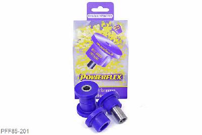 PFF85-201, Audi S/RS S3 Mk1 Typ 8L 4WD (1999-2003), Front Wishbone Front Bush This bush replaces OE number 357407182. If fitting on Audi TT MK1, S3 and A3 MK1 and Seat Leon & Cupra MK1 it fits earlier models with a 30mm diameter. It fits both the pressed and cast arms on the Leon & Cupra MK1 and A3 MK1 2WD. Please check original bush size. Later cars may use a larger 45mm bush PFF3-501. 30 mm, 2 stuk(s) benodigd  per auto, 2 stuk(s) in verpakking, prijs per set van 2 stuk(s)