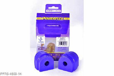 PFR5-4609-14, BMW E81, E82, E87 & E88 1 Series (2004-2013), Rear Anti Roll Bar Mounting Bush 14mm Please check anti roll bar diameter before ordering 14mm, 2 stuk(s) benodigd  per auto, 2 stuk(s) in verpakking, prijs per set van 2 stuk(s)