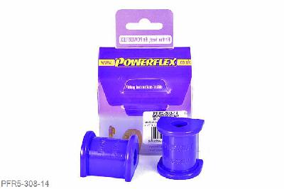 PFR5-308-14, BMW E30 3 Series (1982 - 1991), Rear Roll Bar Mounting Bush 14mm  14mm, 2 stuk(s) benodigd  per auto, 2 stuk(s) in verpakking, prijs per set van 2 stuk(s)