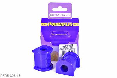 PFR5-308-16, BMW E30 3 Series (1982 - 1991), Rear Roll Bar Mounting Bush 16mm  16mm, 2 stuk(s) benodigd  per auto, 2 stuk(s) in verpakking, prijs per set van 2 stuk(s)