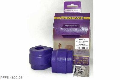 PFF5-4602-26, BMW E46 3 Series, Front Anti Roll Bar Bush 26mm Please check Anti roll bar size before ordering 26mm, 2 stuk(s) benodigd  per auto, 2 stuk(s) in verpakking, prijs per set van 2 stuk(s)