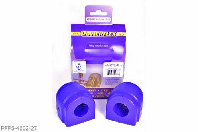 PFF5-4602-27, BMW E46 3 Series, Front Anti Roll Bar Mounting Bush 27mm Please check Anti roll bar size before ordering 27mm, 2 stuk(s) benodigd  per auto, 2 stuk(s) in verpakking, prijs per set van 2 stuk(s)