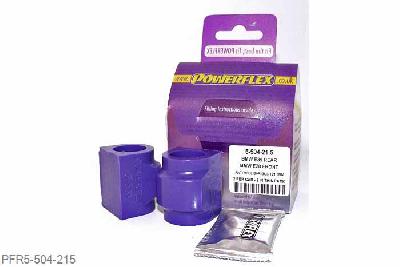 PFR5-504-215, BMW E46 3 Series, Rear Roll Bar Mounting Bush 21.5mm Please check anti roll bar diameter before ordering - Some part numbers may be described as for the rear but are also for the front anti roll bar on some models. 21.5mm, 2 stuk(s) benodigd  per auto, 2 stuk(s) in verpakking, prijs per set van 2 stuk(s)