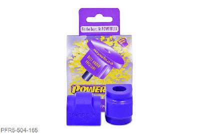PFR5-504-165, BMW E28 5 Series (1982 - 1988), E24 6 Series (1982 - 1989), Front Roll Bar Mounting Bush 16.5mm Please check anti roll bar diameter before ordering - Some part numbers may be described as for the rear but are also for the front anti roll bar on some models. It will not fit E24 6 series models built before 05/1982. 16.5mm, 2 stuk(s) benodigd  per auto, 2 stuk(s) in verpakking, prijs per set van 2 stuk(s)