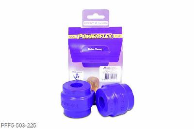 PFF5-503-225, BMW E39 5 Series 520 to 530 Touring, Front Anti Roll Bar Mounting Bush 22.5mm This bush fits E39 5 series non M sport suspension models and E38 7 series. 22.5mm, 2 stuk(s) benodigd  per auto, 2 stuk(s) in verpakking, prijs per set van 2 stuk(s)