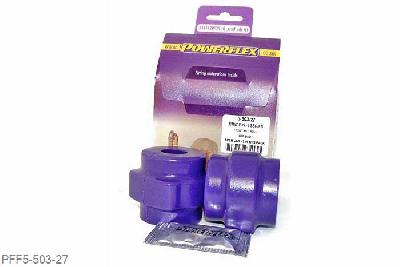 PFF5-503-27, BMW E39 5 Series 535 to 540 & M5, Front Anti Roll Bar Mounting Bush 27mm This bush is fitted to M5 vehicles. This bush fits E39 5 series non M sport suspension models and E38 7 series. 27mm, 2 stuk(s) benodigd  per auto, 2 stuk(s) in verpakking, prijs per set van 2 stuk(s)
