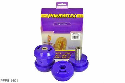 PFF5-1401, BMW E71 X6 (2007-), Front Radius Arm To Chassis Bush 5-1401 addresses commonly reported failures of this front bush. Made in two halves, this bush is very easy to fit and features 7 tapered voidings to allow the radius arm to follow its natural arc.   This bush replaces OE part number 31106778015., 2 stuk(s) benodigd  per auto, 2 stuk(s) in verpakking, prijs per set van 2 stuk(s)