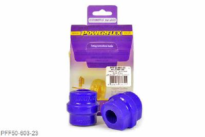 PFF50-603-23, Citroen C4 (2004-2014), Front Anti Roll Bar Bush 23mm This bush replaces standard bush part number 5094.89 or 5094.E3.  Measure bar diameter and select correct size for your car. 23mm, 2 stuk(s) benodigd  per auto, 2 stuk(s) in verpakking, prijs per set van 2 stuk(s)