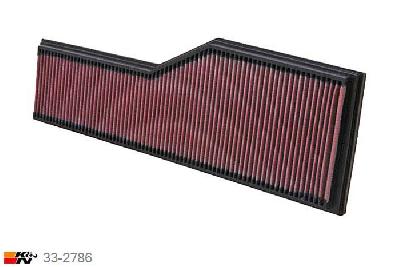 33-2786 K&N Luchtfilter, Porsche 996 3.6 incl. GT3, 320PK, 1999-2005