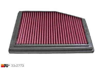 33-2773 K&N Luchtfilter, Porsche Boxster 2.5, 204/211PK, 1996-1999