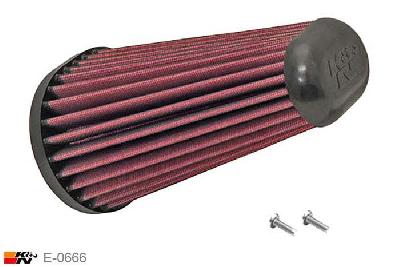 E-0666 K&N Luchtfilter, Porsche Boxster 2.7 2 stuks nodig, 2013-2015