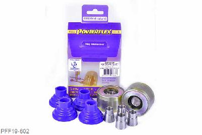 PFF19-602, Ford Fiesta Mk3 (1989-1996) inc RS Turbo, XR2i and RS1800 16V, Front Wishbone Front Bush 54mm Ford have changed the diameter of the bushes used in the front wishbones several times. Please measure the original bushes to select the correct bushes. PFF19-601 is 46mm diameter. PFF19-602 is 54mm diameter. PFF19-901 is 47mm diameter. Please note front wishbone bushes will not fit the Mondeo ST24 or ST200 models. 54mm, 2 stuk(s) benodigd  per auto, 2 stuk(s) in verpakking, prijs per set van 2 stuk(s)