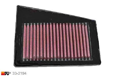 33-2194 K&N Luchtfilter, Renault Clio 1.4 16V, 95/98PK, 1998-2004
