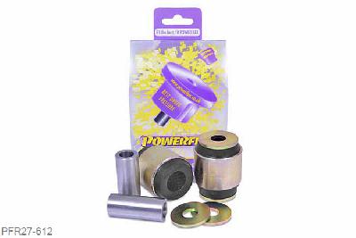 PFR27-612, Jaguar XF, XFR - X250 (2008-), Rear Lower Arm Outer Bush The rear lower arm outer bush (position 12) can use either PFR27-612 which is 59mm long including washers or PFR27-611 which is 54mm long including washers, please measure the original bush to order the correct bush., 2 stuk(s) benodigd  per auto, 2 stuk(s) in verpakking, prijs per set van 2 stuk(s)