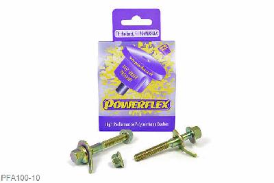 PFA100-10, Lancia Delta Gen 1and2 (1983-2000), Dedra (1989-2000), PowerAlign Camber Bolt Kit (10mm) Kit contains 2 camber bolts, tab washers and nuts. Camber adjusting bolt to replace the original 10mm bolt.  Why not add our Magnetic Camber Gauge to your tool kit so that you can make pit garage adjustments to your suspension using PowerAlignCamber Bolts....ClickHEREfor more information. 10mm, 1 stuk(s) benodigd  per auto, 1 stuk(s) in verpakking, prijs per set van 1 stuk(s)