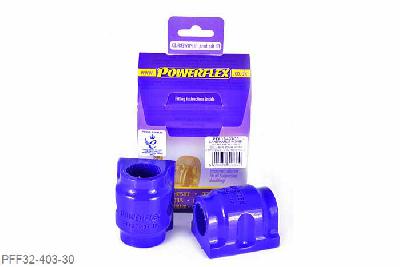 PFF32-403-30, Landrover Discovery 4 (2009 on), Front Anti Roll Bar Bush 30mm This part replaces OE numbers: LR015339, LR018346 and LR018347. Fits Range Rover Sport models without Ace suspension. 30mm, 2 stuk(s) benodigd  per auto, 2 stuk(s) in verpakking, prijs per set van 2 stuk(s)