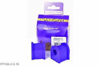 PFR36-315-16, Mazda RX-7 Generation 3 and 4 (1992-2002), Rear Anti Roll Bar Bush 16mm  16mm, 2 stuk(s) benodigd  per auto, 2 stuk(s) in verpakking, prijs per set van 2 stuk(s)