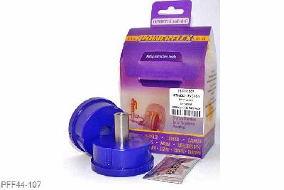 PFF44-107, Mitsubishi Lancer Evolution 10 CZ4A (10/07-), Front Lower Diff Mount Please check size before ordering, this is 62mm Diameter. For 70.5mm Diameter use PFF44-108. These mounts are for fast road/competition. These are harder and may cause a slight increase in engine vibration and noise. For road use, use PFF44-107R. 62mm Diameter, 1 stuk(s) benodigd  per auto, 1 stuk(s) in verpakking, prijs per set van 1 stuk(s)