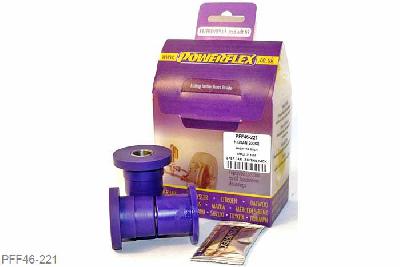 PFF46-221, Nissan 200SX - S13, S14, S14A and S15, Front Inner Track Control Arm Bush This bush fits the Inner Track Control Arm with a diameter of 31.6mm. Use PFF46-201 if yours is 35mm. 31.6mm, 2 stuk(s) benodigd  per auto, 2 stuk(s) in verpakking, prijs per set van 2 stuk(s)