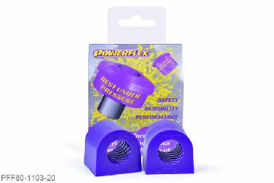 PFF80-1103-20, Opel Adam (2012-), Front Anti Roll Bar Bush 20mm Please check anti roll bar diameter before ordering. 20mm, 2 stuk(s) benodigd  per auto, 2 stuk(s) in verpakking, prijs per set van 2 stuk(s)