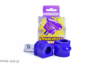 PFF80-1303-22, Opel Astra MK5 - Astra H (2004-2010), Front Anti Roll Bar Bush 22mm (1 Piece) This bush replaces the original single piece design, if your vehicle uses a 2 piece design use PFF80-1203-* 22mm, 2 stuk(s) benodigd  per auto, 2 stuk(s) in verpakking, prijs per set van 2 stuk(s)