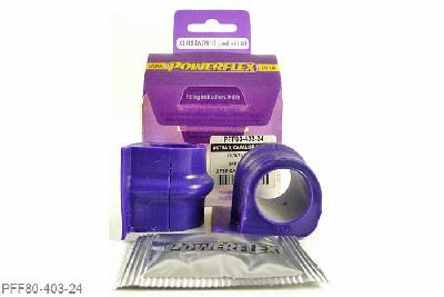 PFF80-403-24, Opel Calibra (1989-1997), Front Anti Roll Bar Mount 24mm Please check anti roll bar diameter before ordering 24mm, 2 stuk(s) benodigd  per auto, 2 stuk(s) in verpakking, prijs per set van 2 stuk(s)